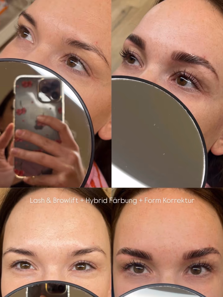 Browlift Ergebnis im Augenbrauenstudio Bochum – Ema Brow Aesthetic